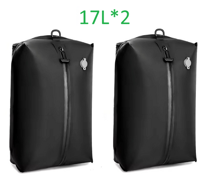 Bolsa de vacio con bomba para viajar