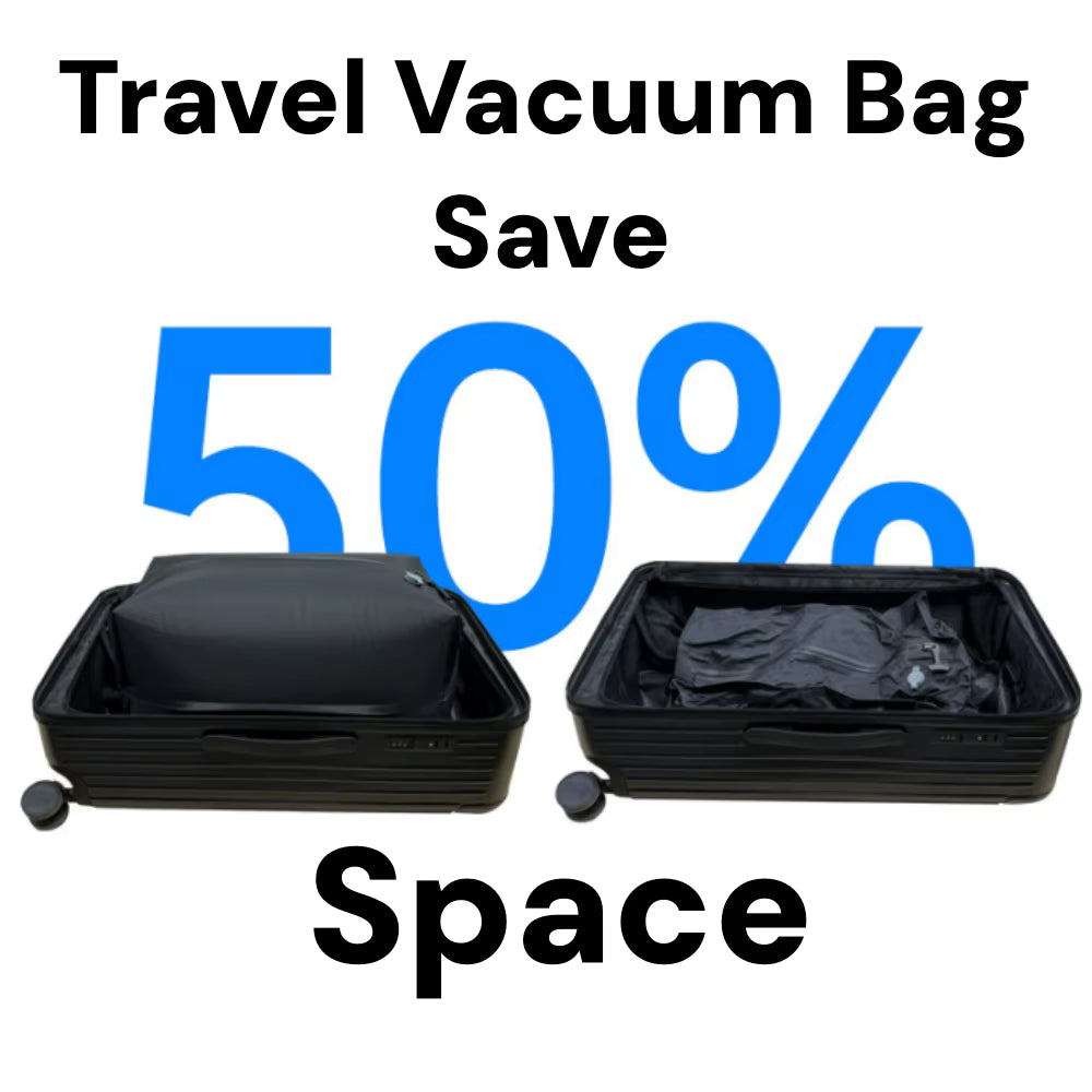 Bolsa de vacio con bomba para viajar