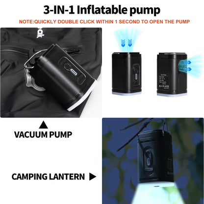 Bolsa de vacio con bomba para viajar